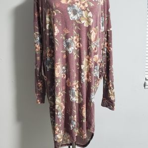 Floral Sweater Dress